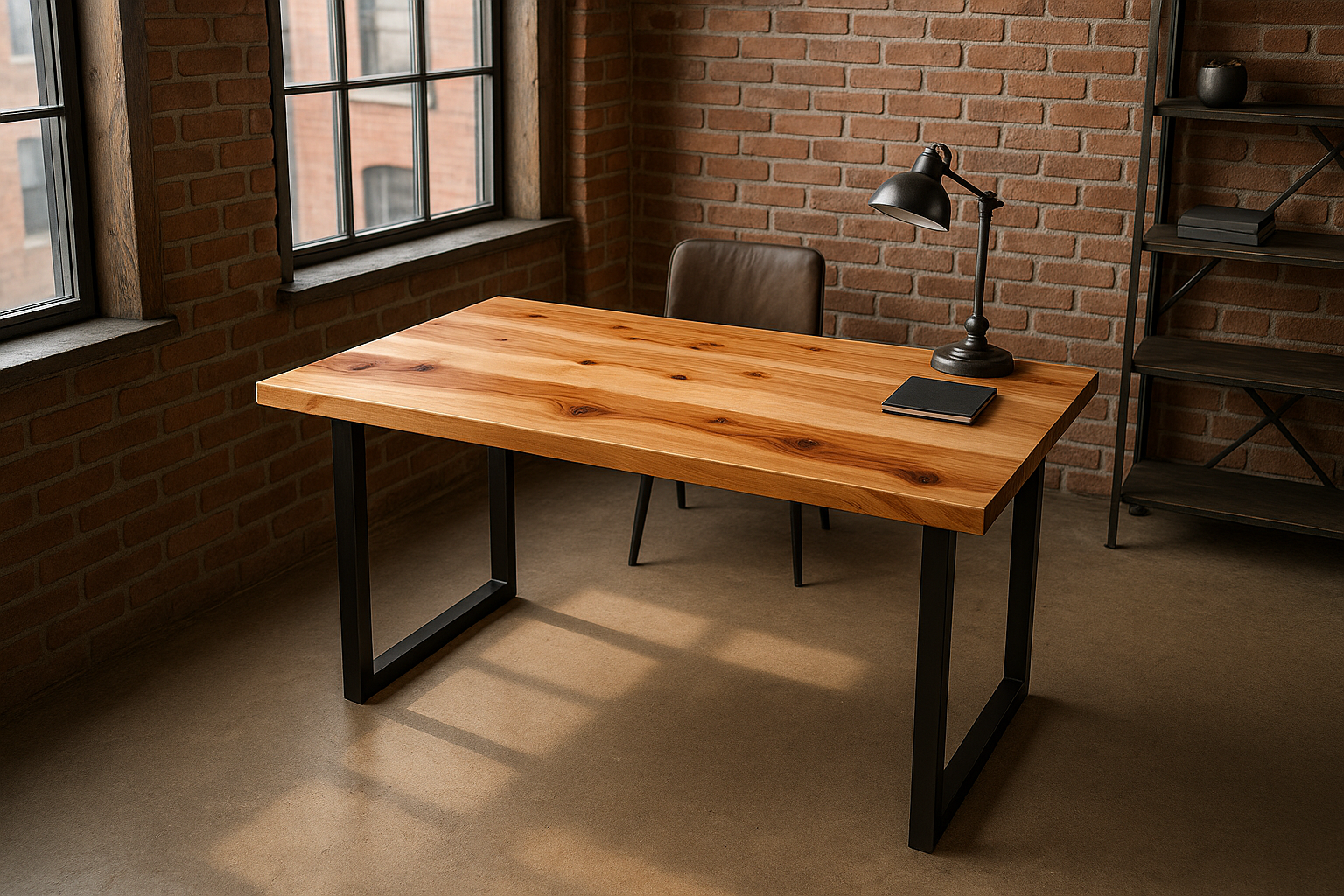 Custom Madrone Desk