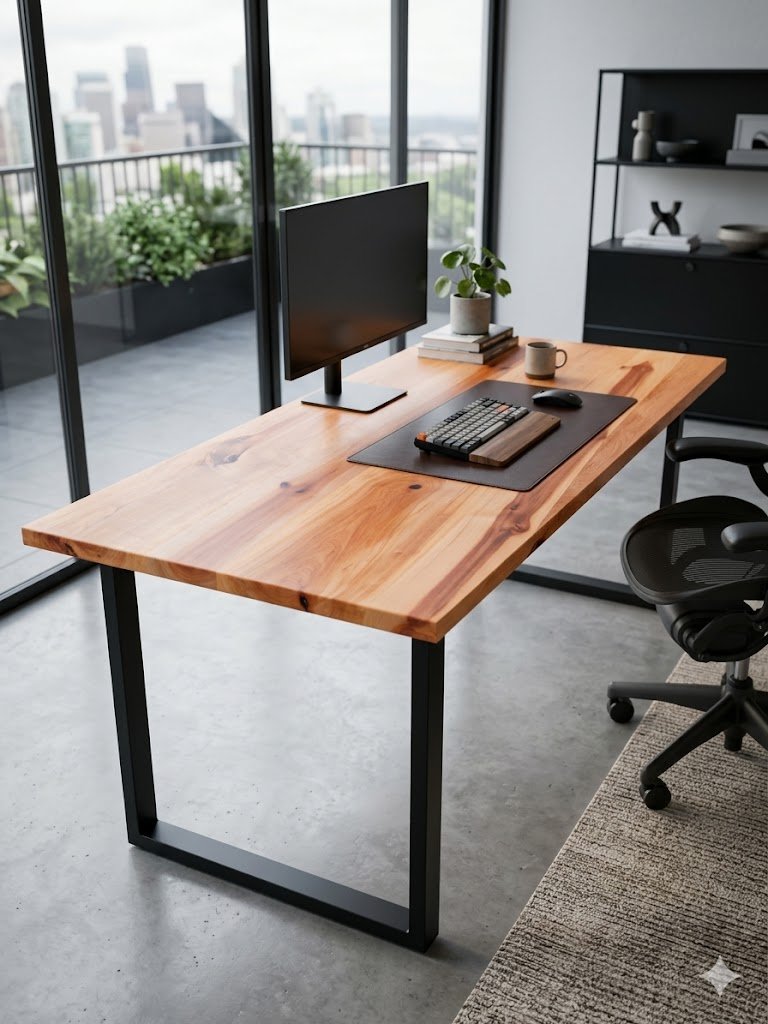 Custom Madrone Desks