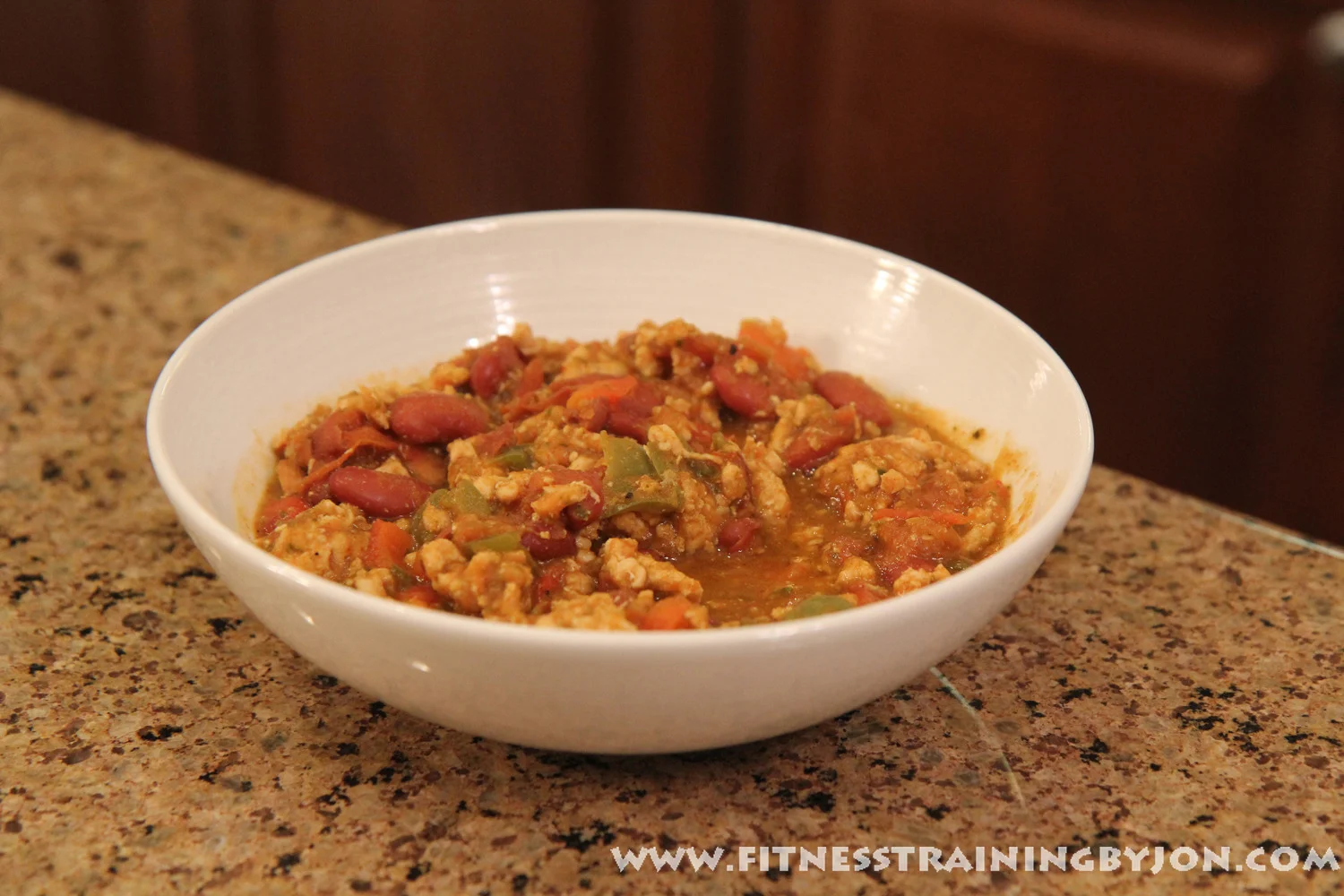 turkey veggie chili jon ham fitness on the run 10.jpg