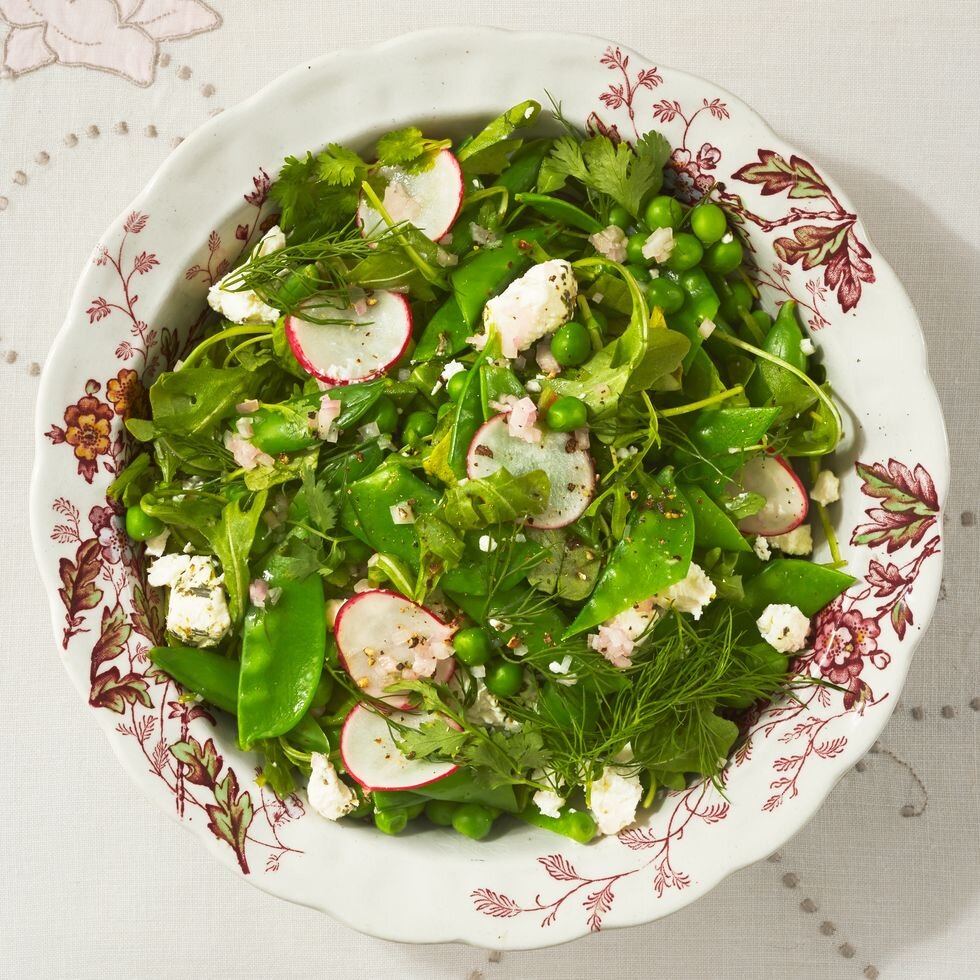 Arugula + Pea Salad