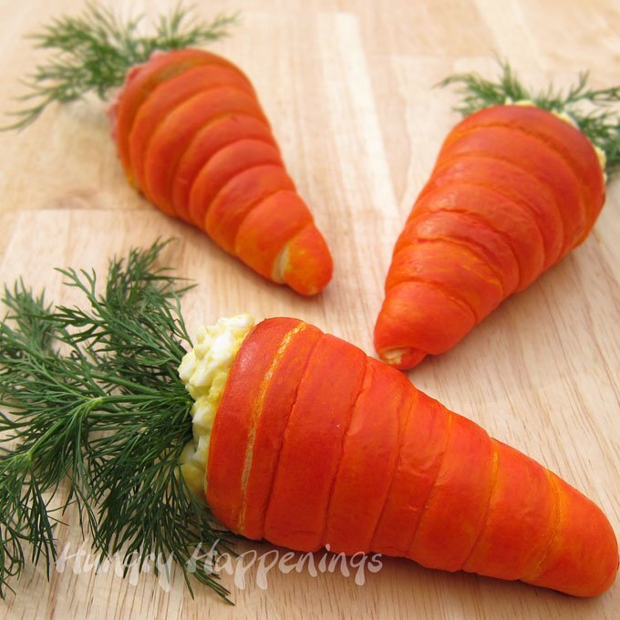 Crescent Roll Carrots! 