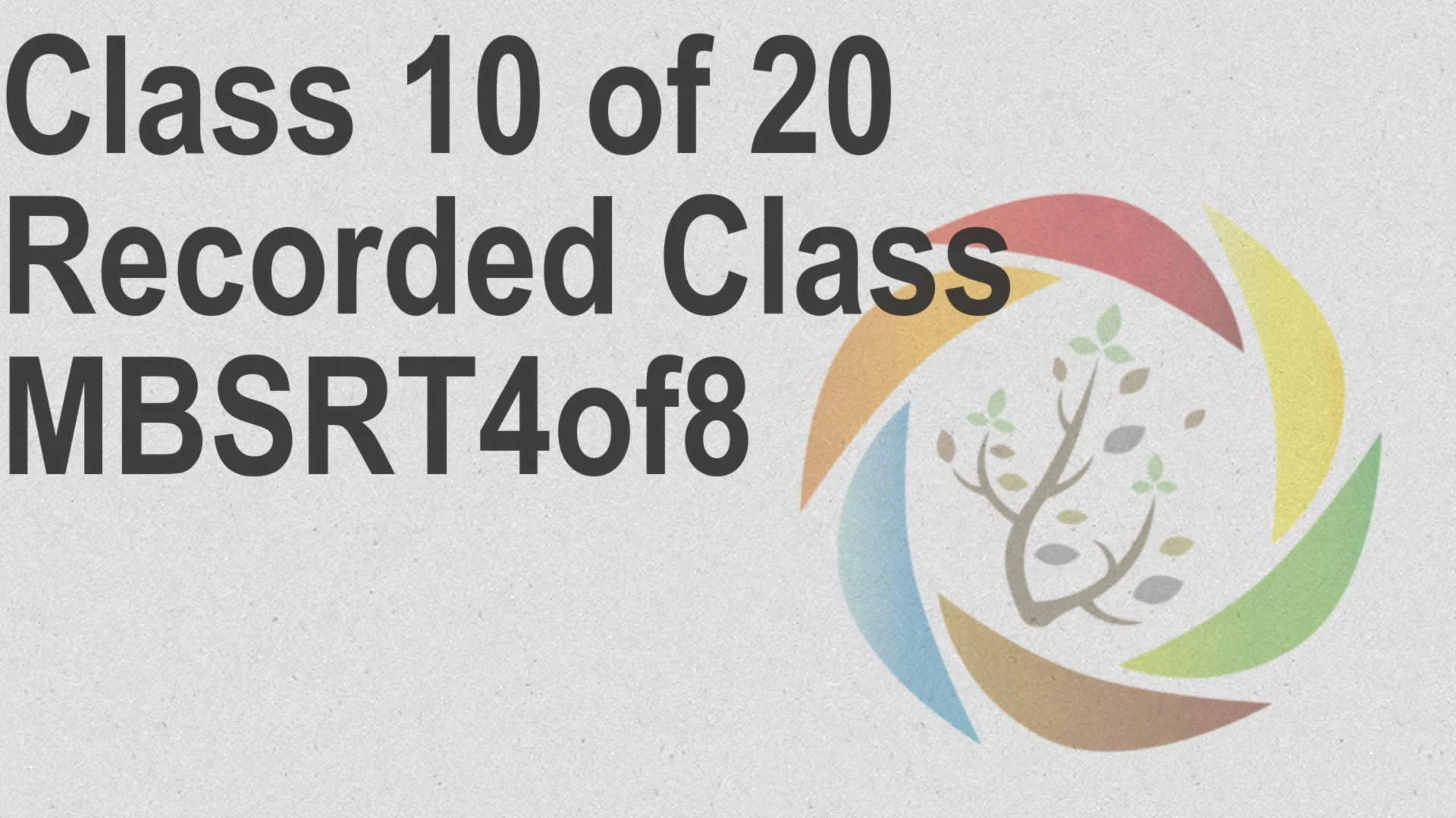 Week 5 Pre-recorded Class
