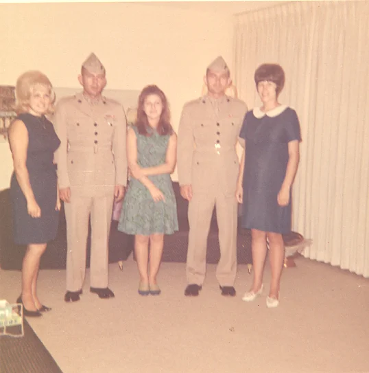 MarinesJimAndJackAndWives.jpg