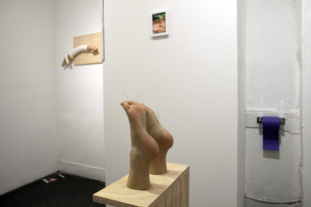Copy of Maryam Jafri. War On Wellness. Installation view