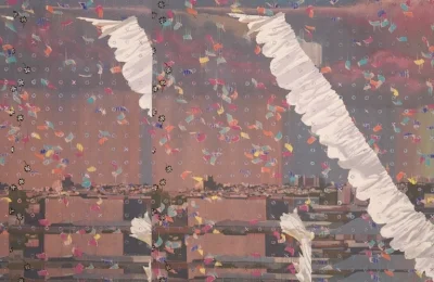 Detail of Rainbow Tornado