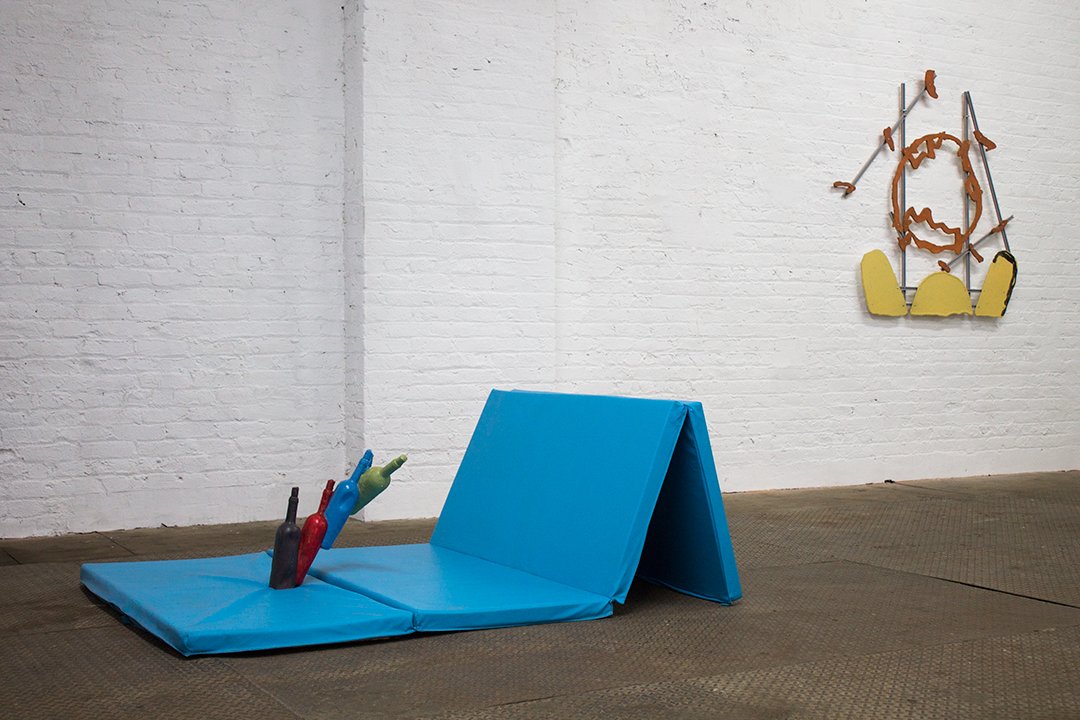  Installation View,  Dog Chases Rabbit,  Signal Gallery (NY), Sept 2015 