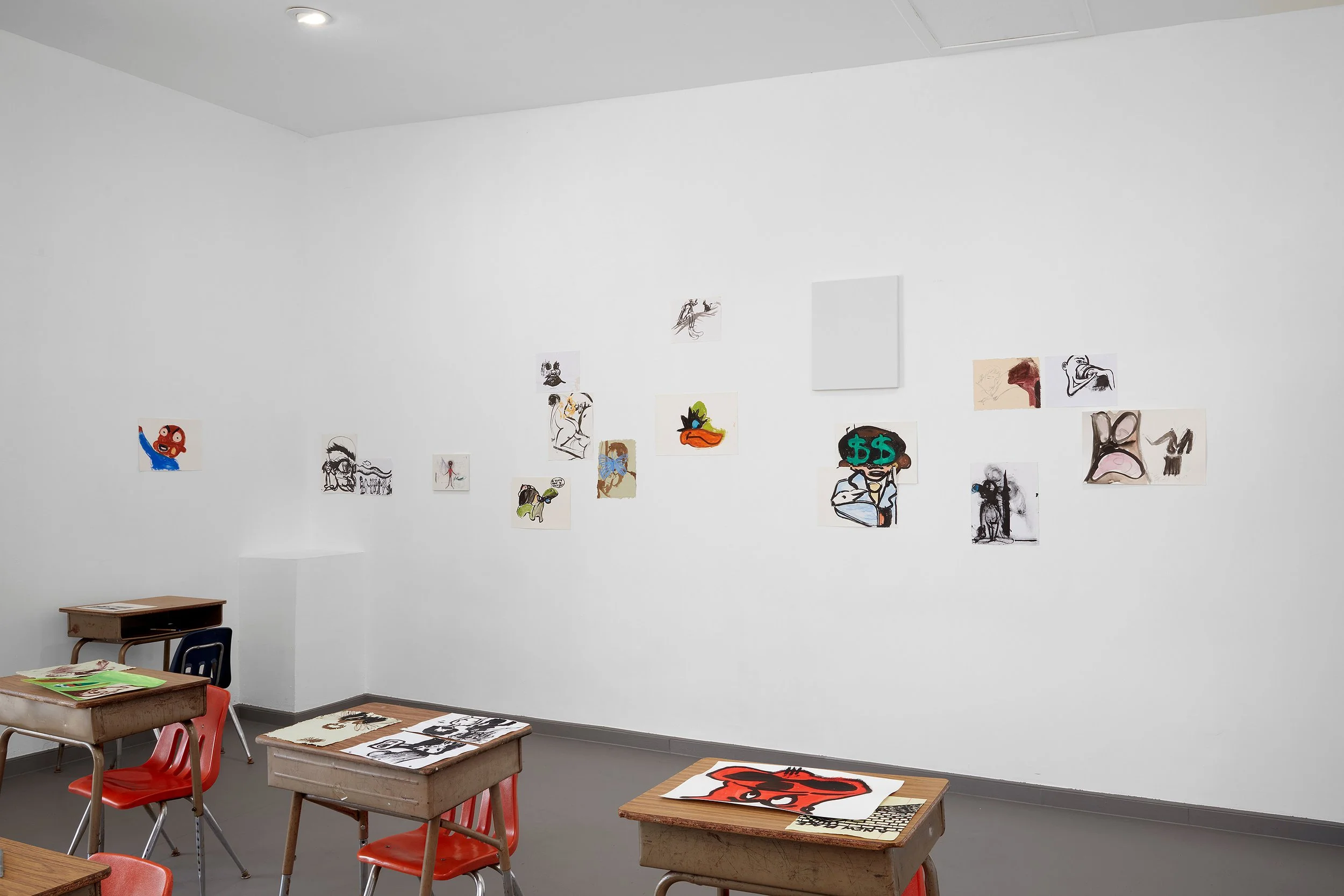 The Drawing Room — installation view, Room 3557, Los Angeles