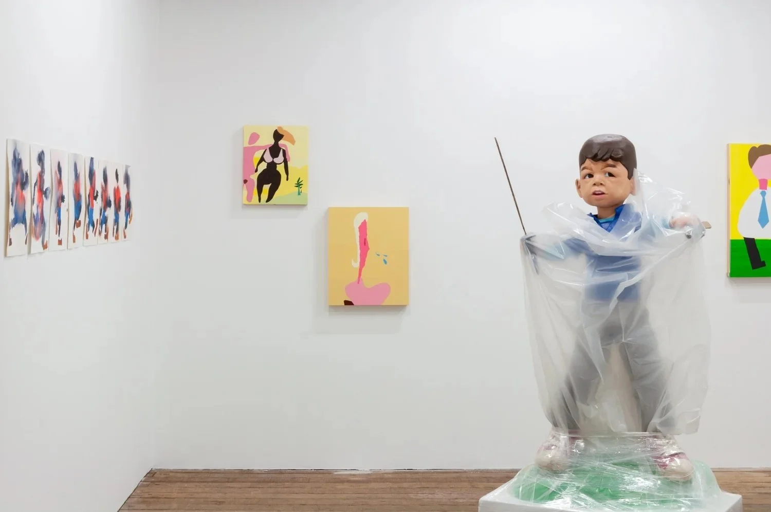 Drawings, Paintings, maybe a Sculpture — installation view, Everybody, Tucson, Arizona