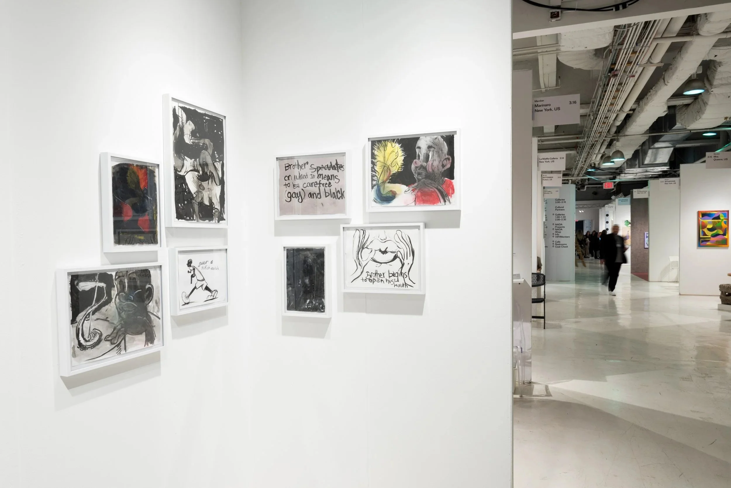 NADA Art Fair — installation view, Everybody, New York
