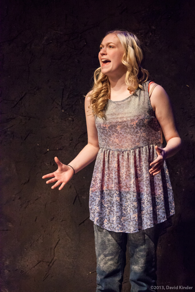 Ashlee Waldbauer as Riley in Too Old For You