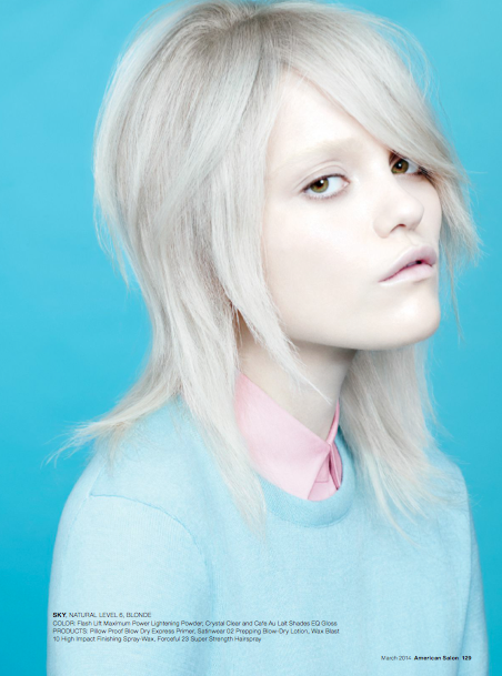 Sky Ferreira (hair by Guido)