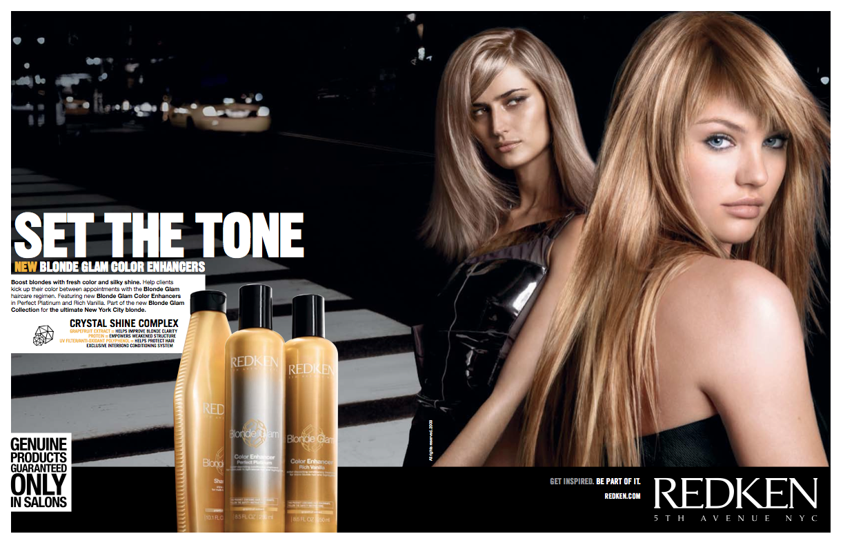 Candice Swanenpoel for Redken