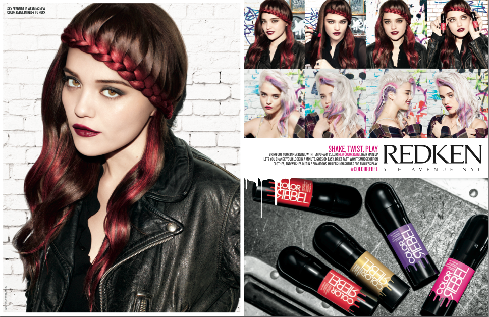 Sky Ferreira for Redken