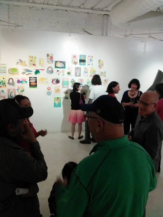 opening reception, Tomorroshambo, 2017, Art Space 1616, Sacramento, CA
