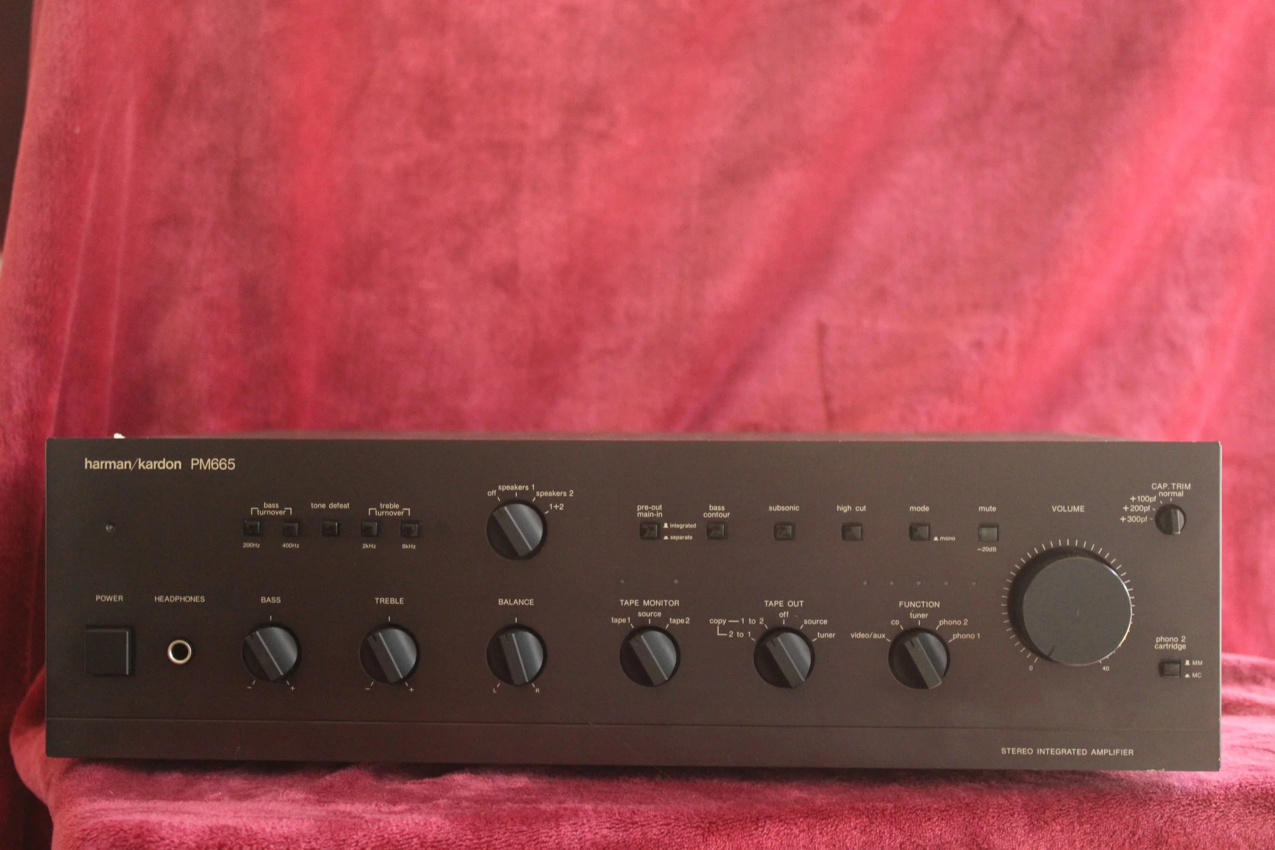 Harman Kardon PM665 Stereo Integrated Amplifier — Telstar