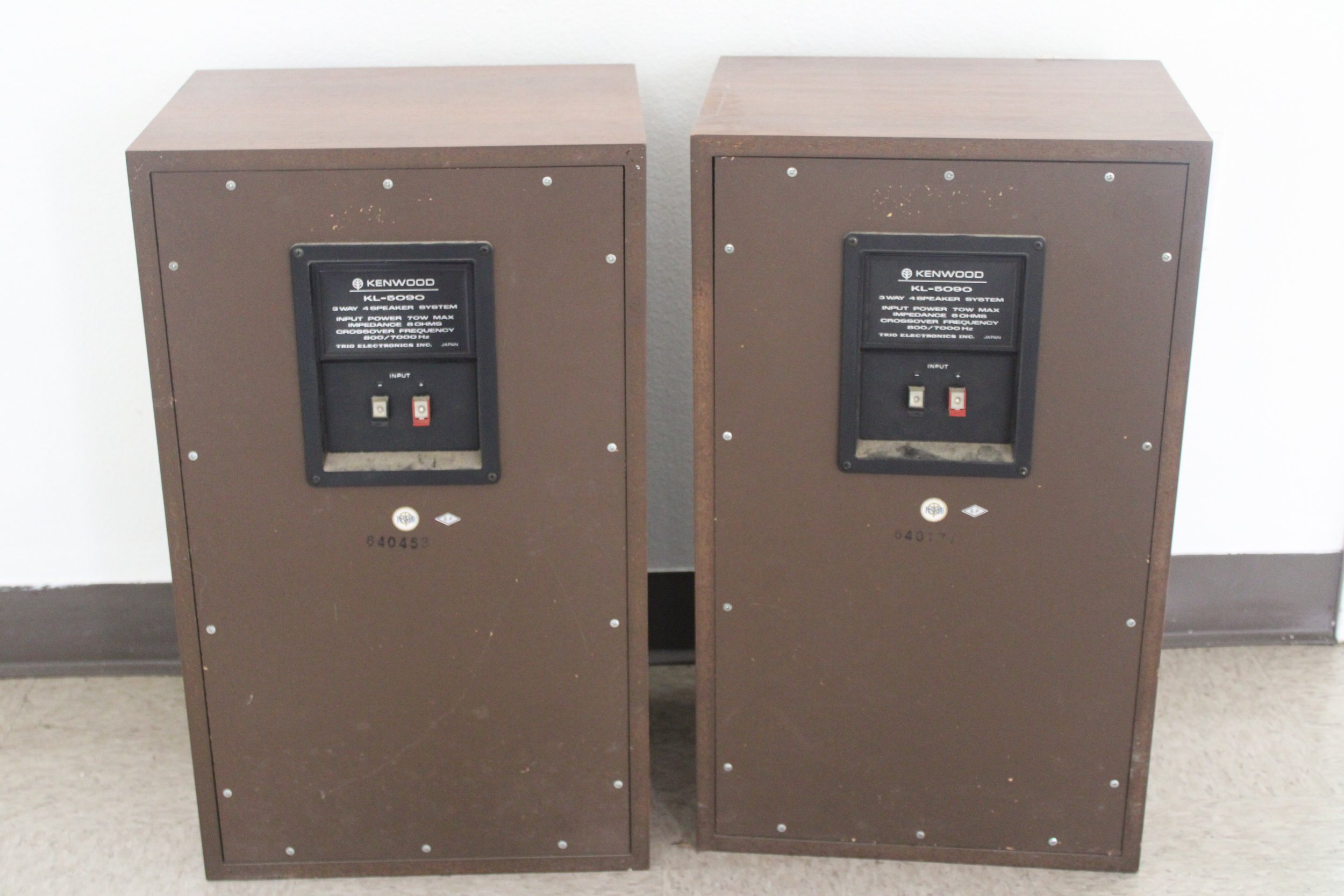Kenwood KL-5080 Speakers — Telstar Services