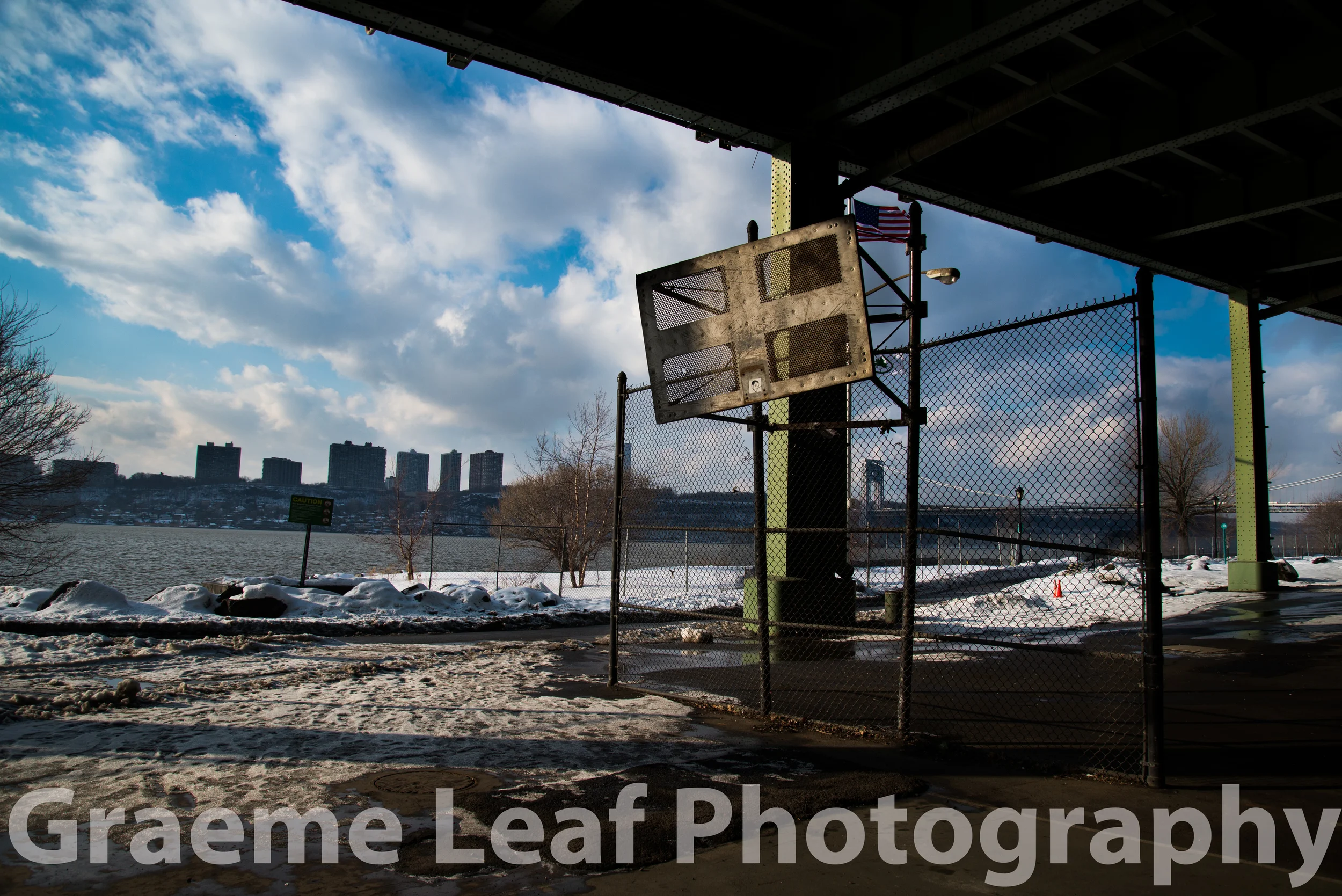 Abandoned Basketball Court