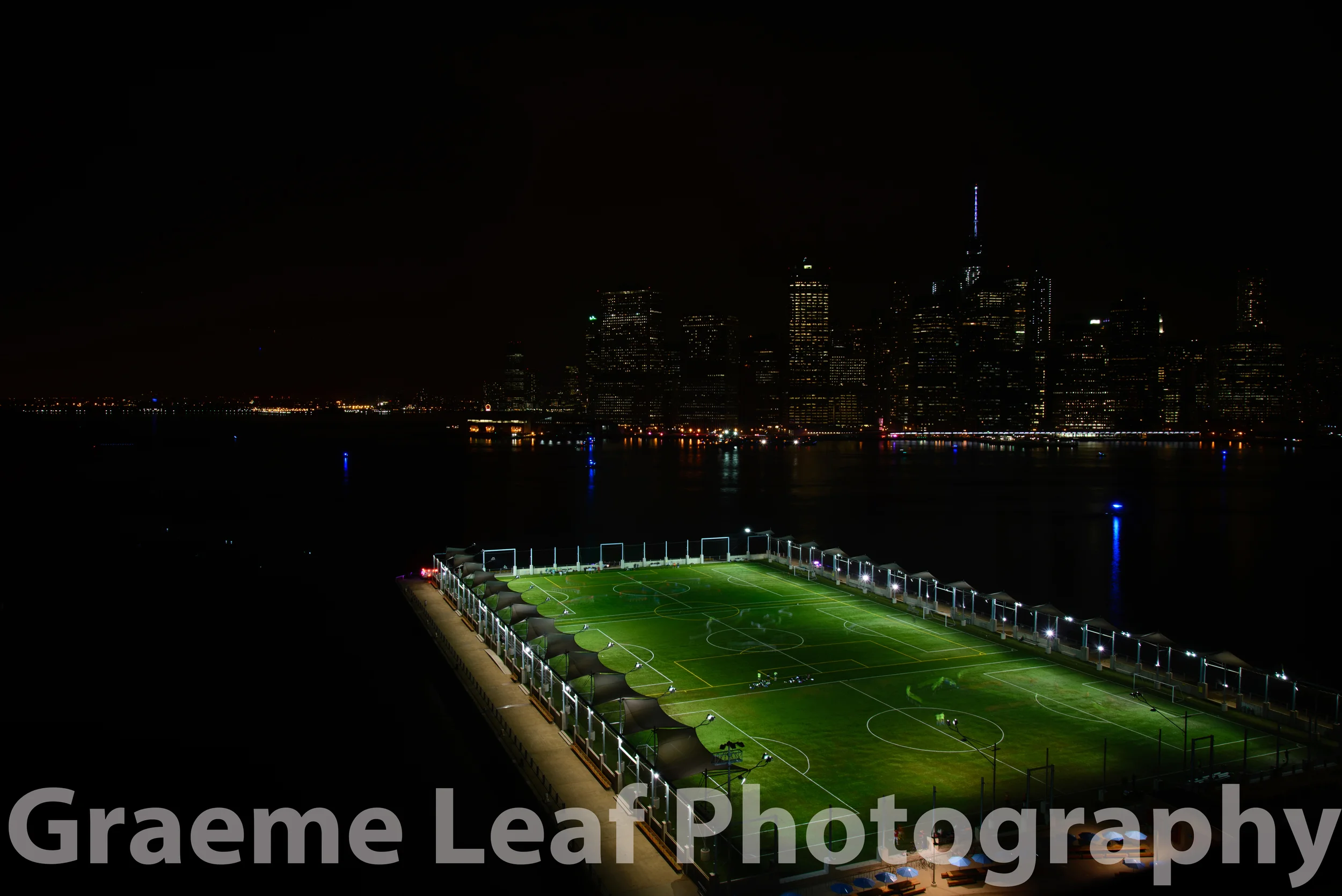 Pier 5 and Lower Manhattan