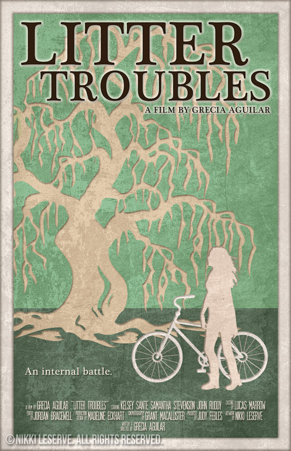 Litter Troubles Poster