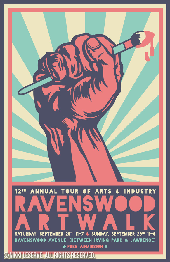 Ravenswood Artwalk Poster