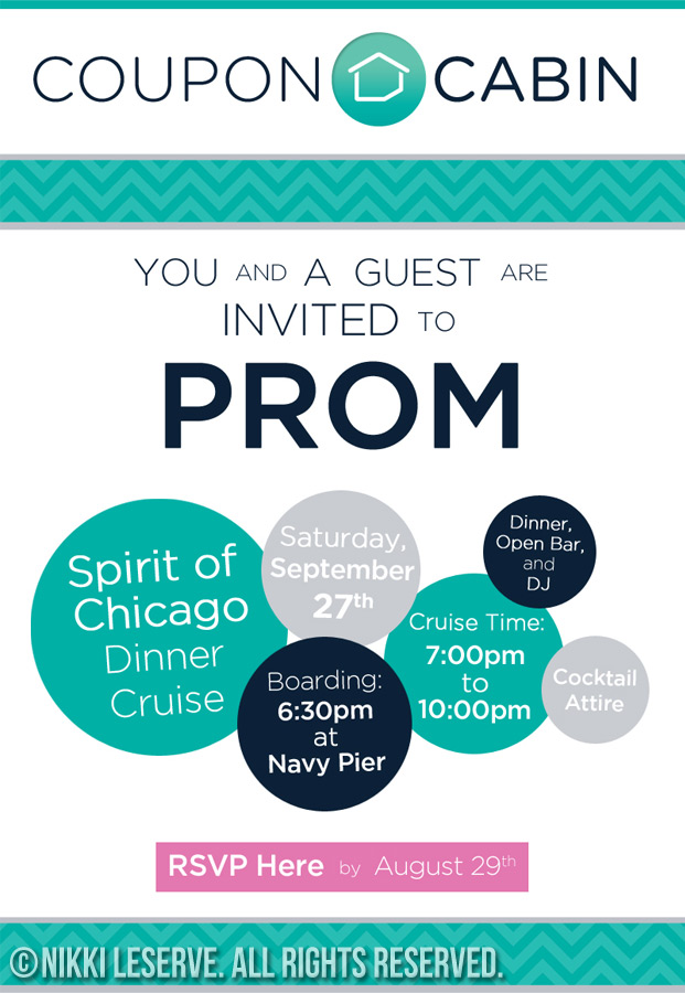 CouponCabin Prom Invite