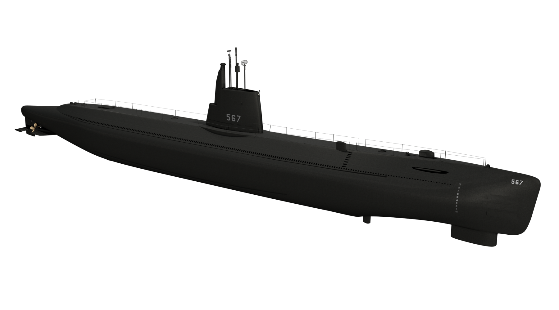 Submarine USS Gudgeon — Rick Ellis