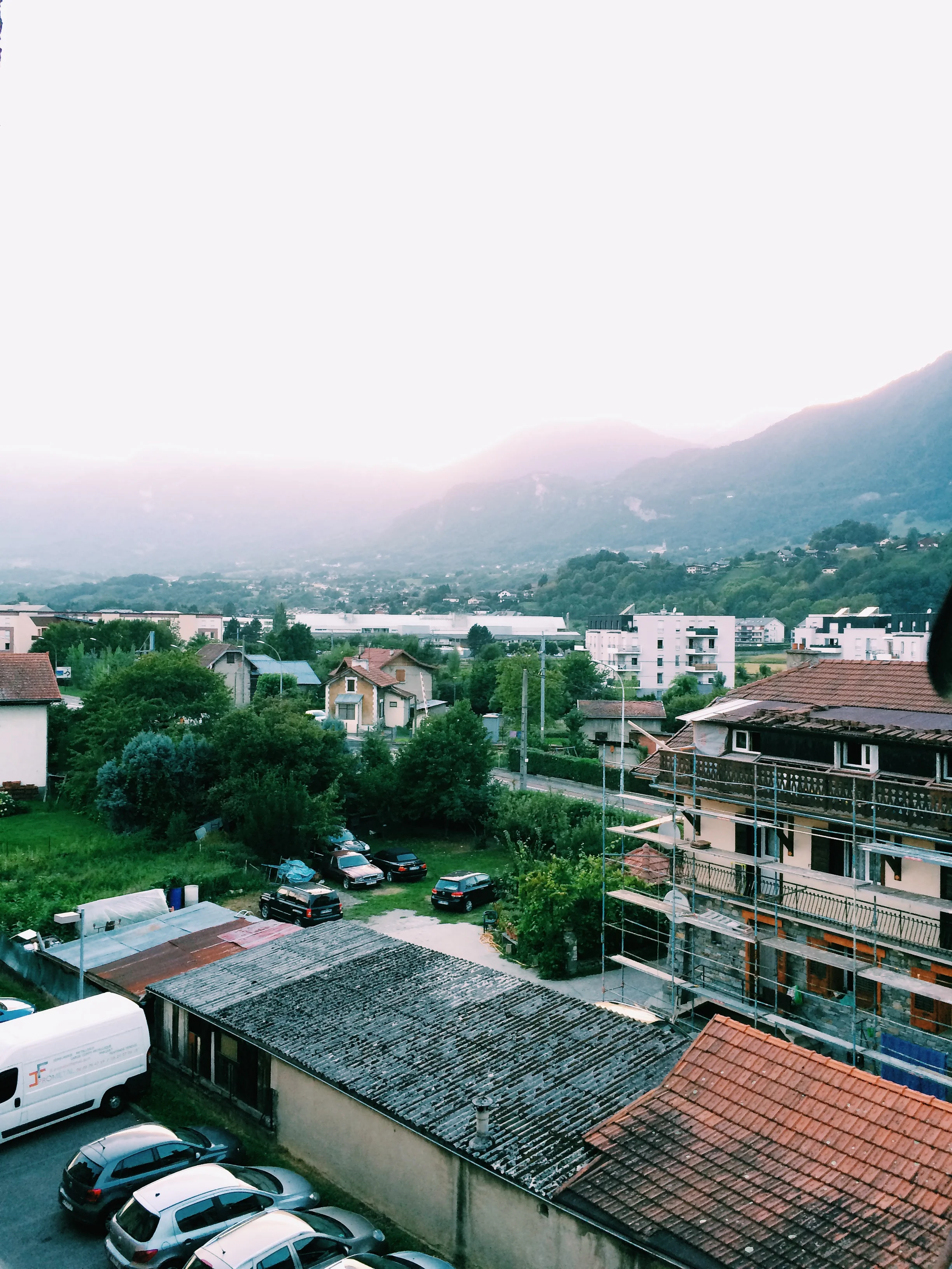 The view from our bedroom. I told you it was worth it.