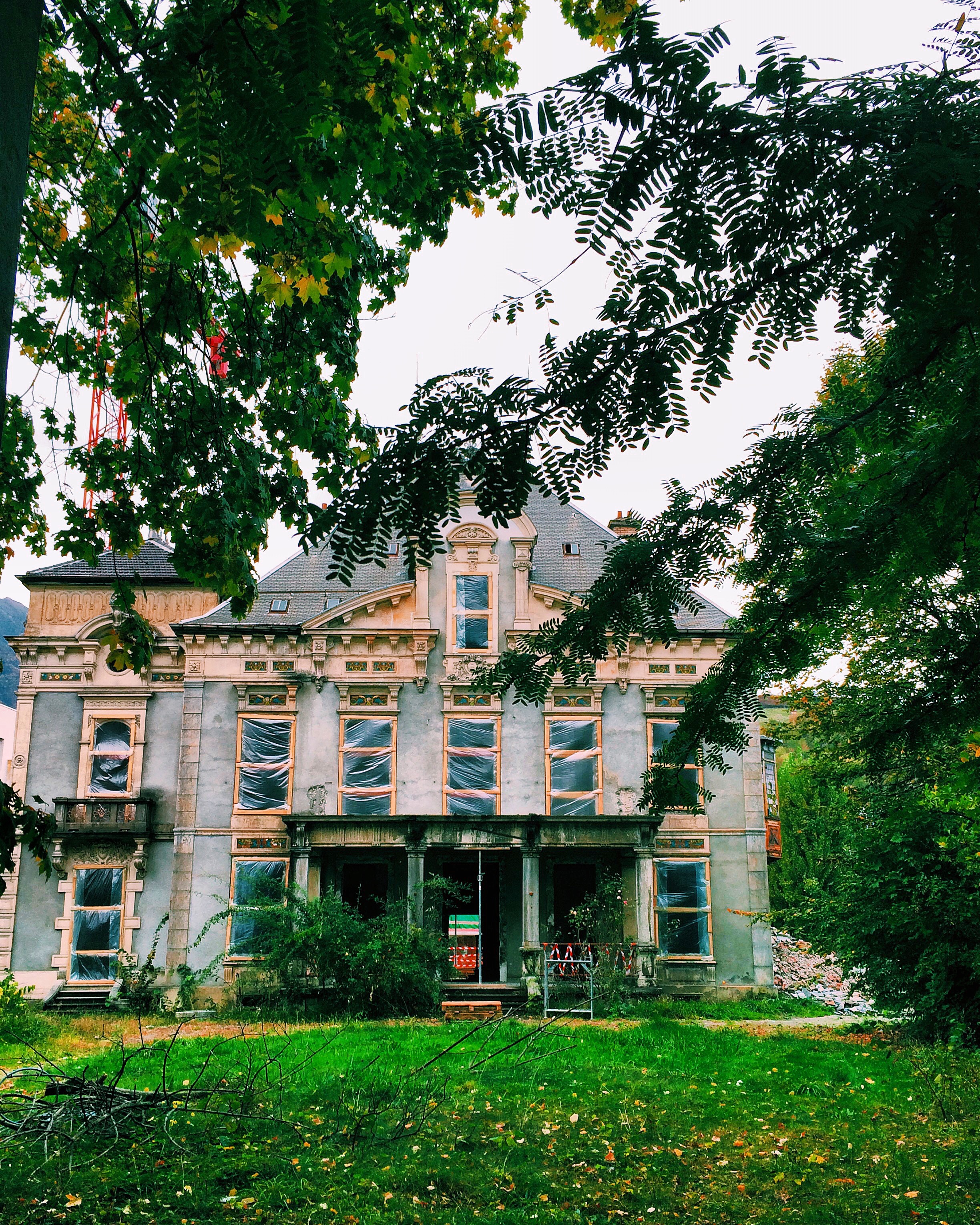  A house that is being restored into a retired living place. I would love to know the history of the place and what life was like for those that lived there.