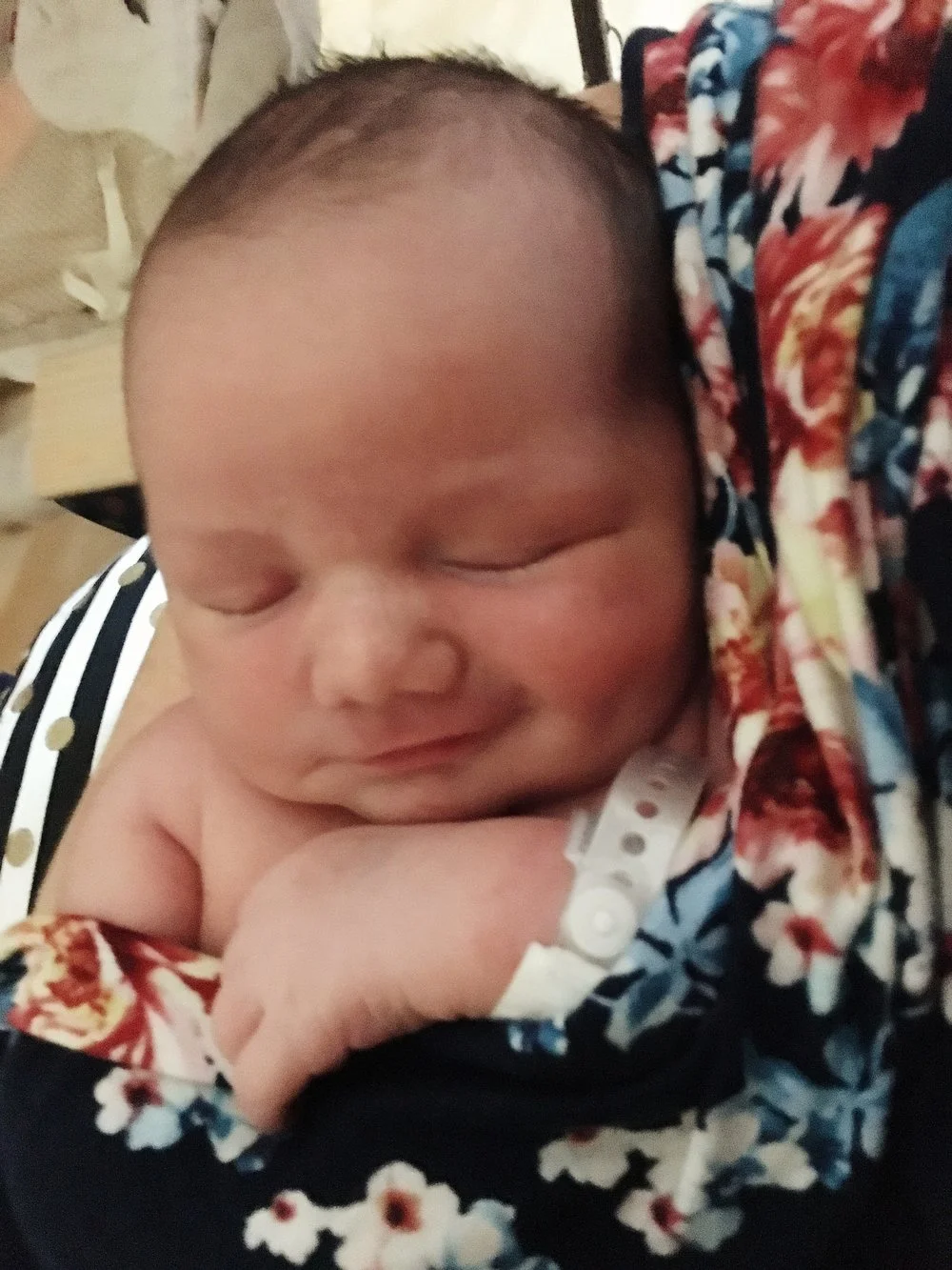 I'd say Ezra was a fan of the skin on skin time with his momma. 