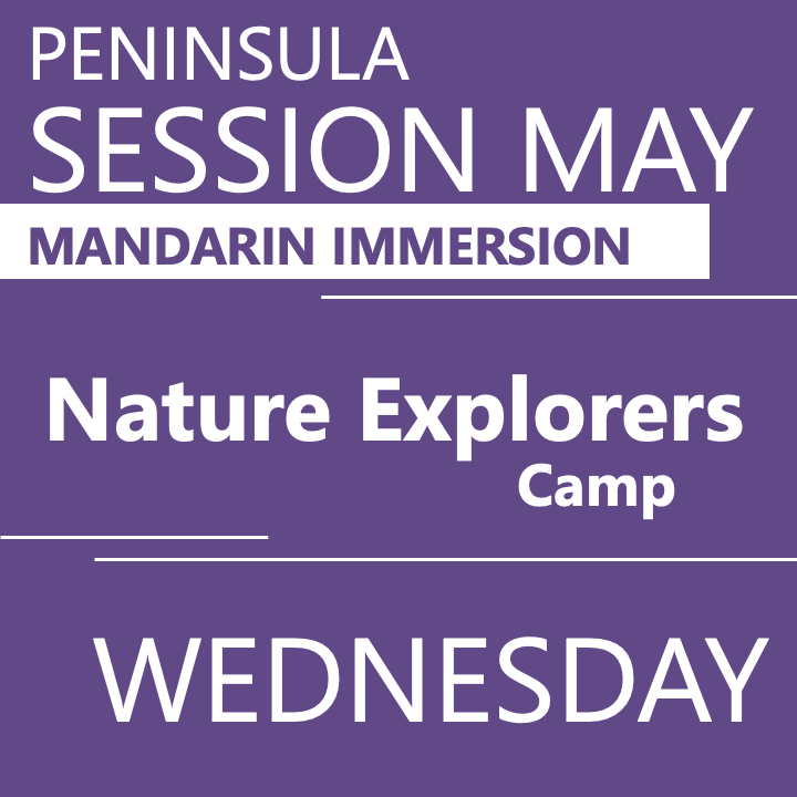 Summer Peninsula 2026 - May Session Wednesday Mandarin Immersion Early Bird Teacher Hsi