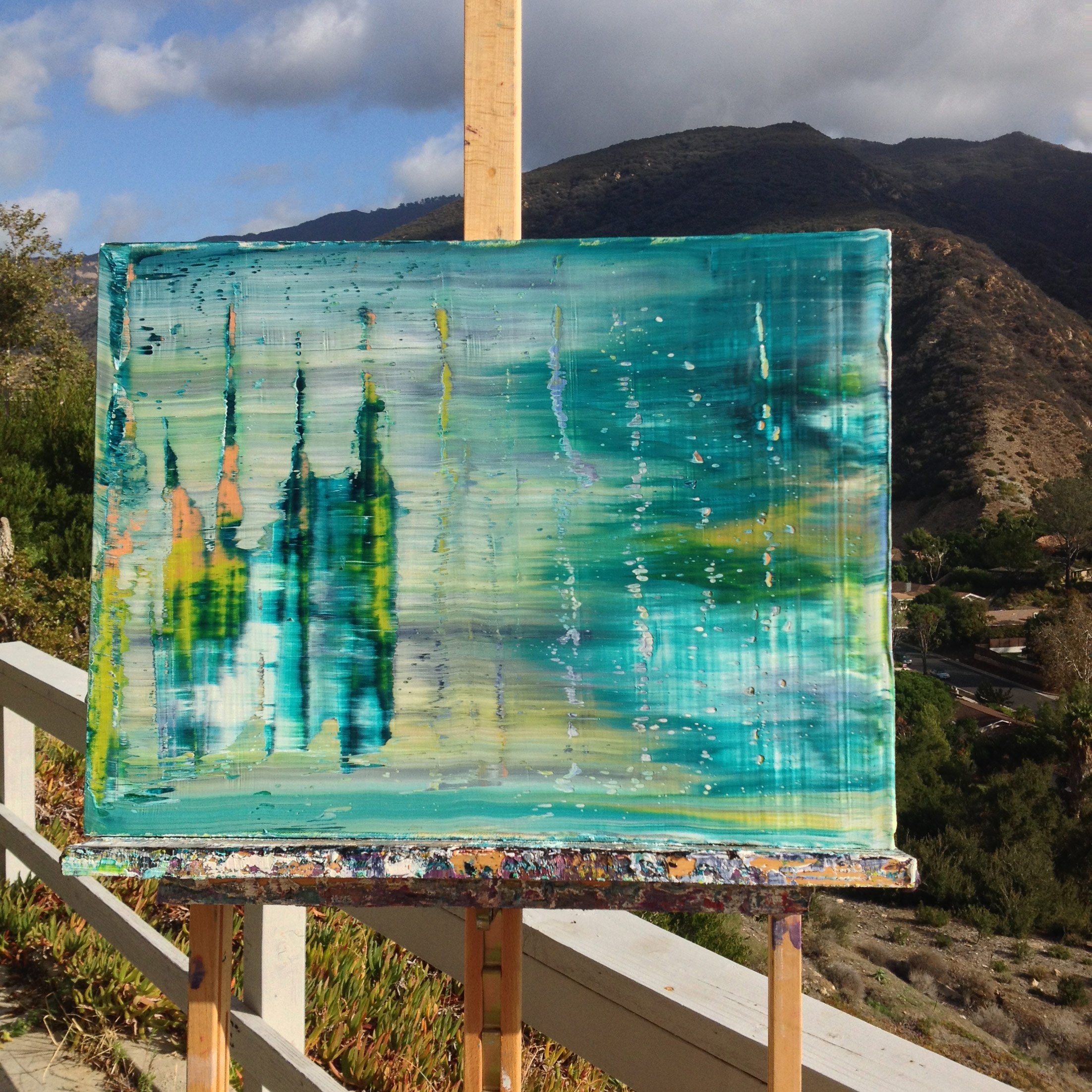 Commissioned-oil-painting-in-malibu-california