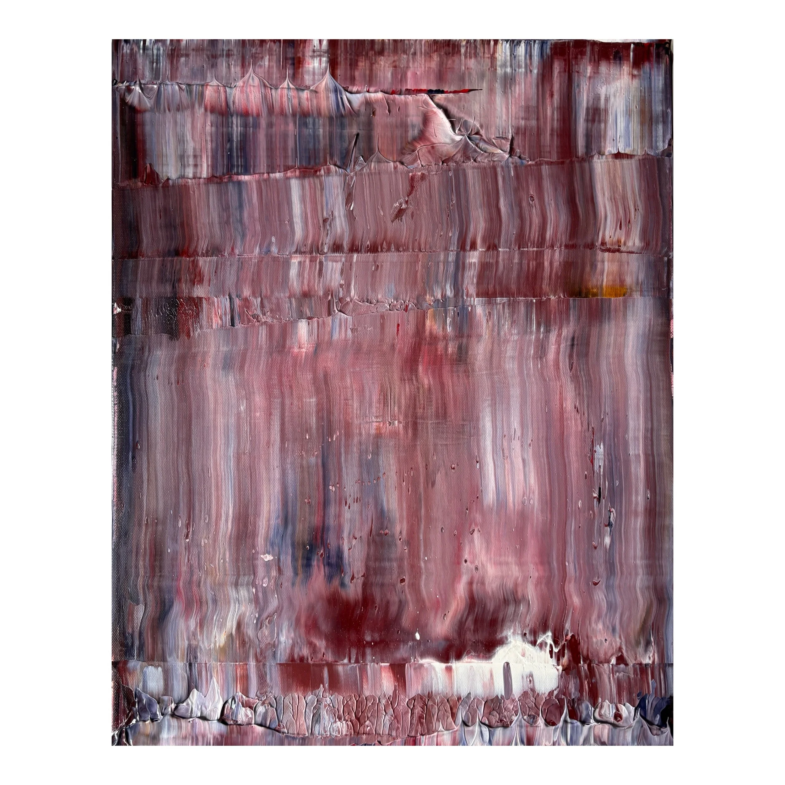"To the Desert' | 16x20 inch Original Abstract Oil Painting