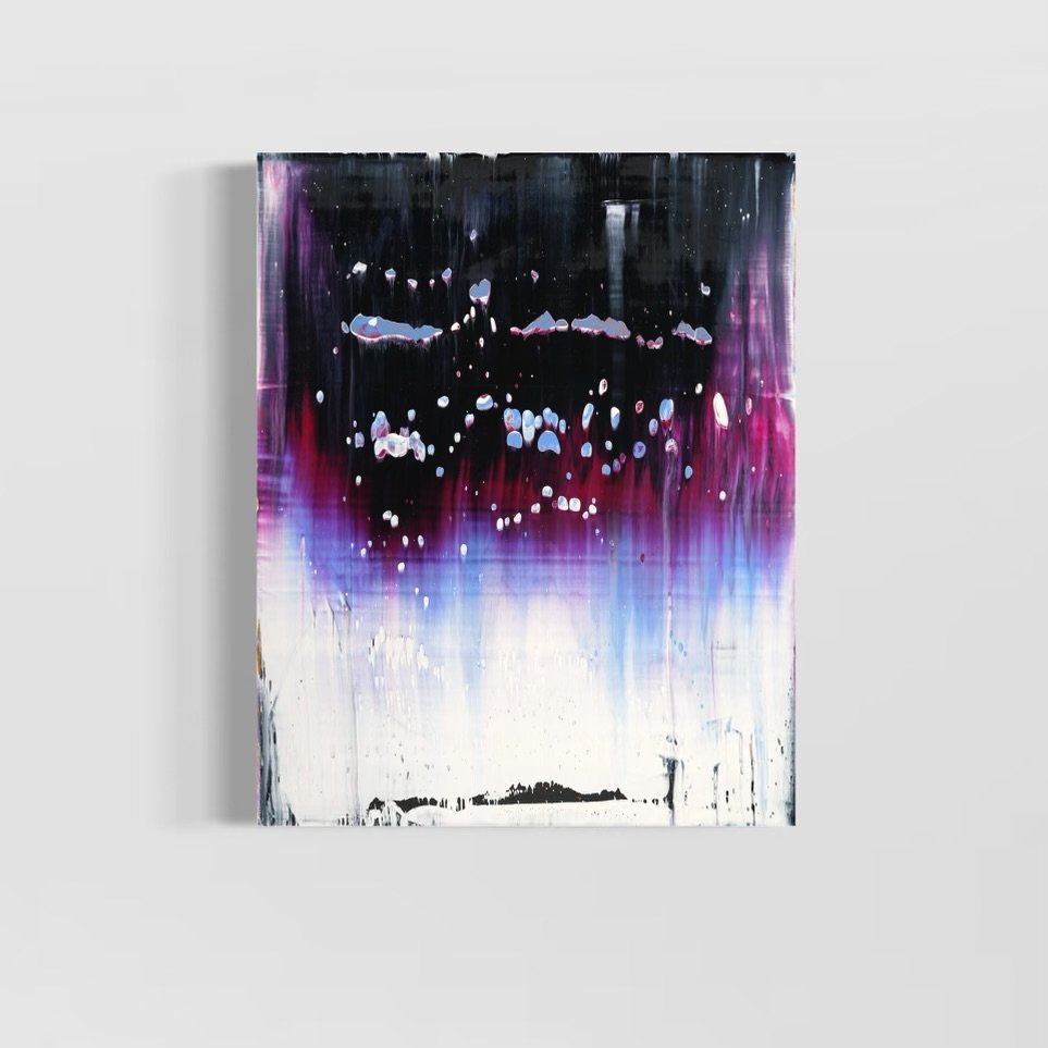 "Pollux" | 16x20 inch Original Abstract Oil Painting