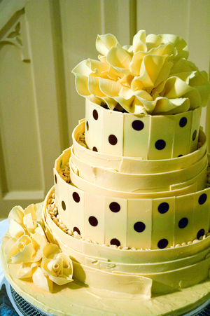 spotty white chololate wedding cake 02 CMYK.jpg