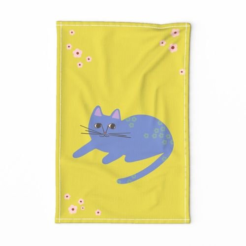 Chonky Kitty Tea Towel
