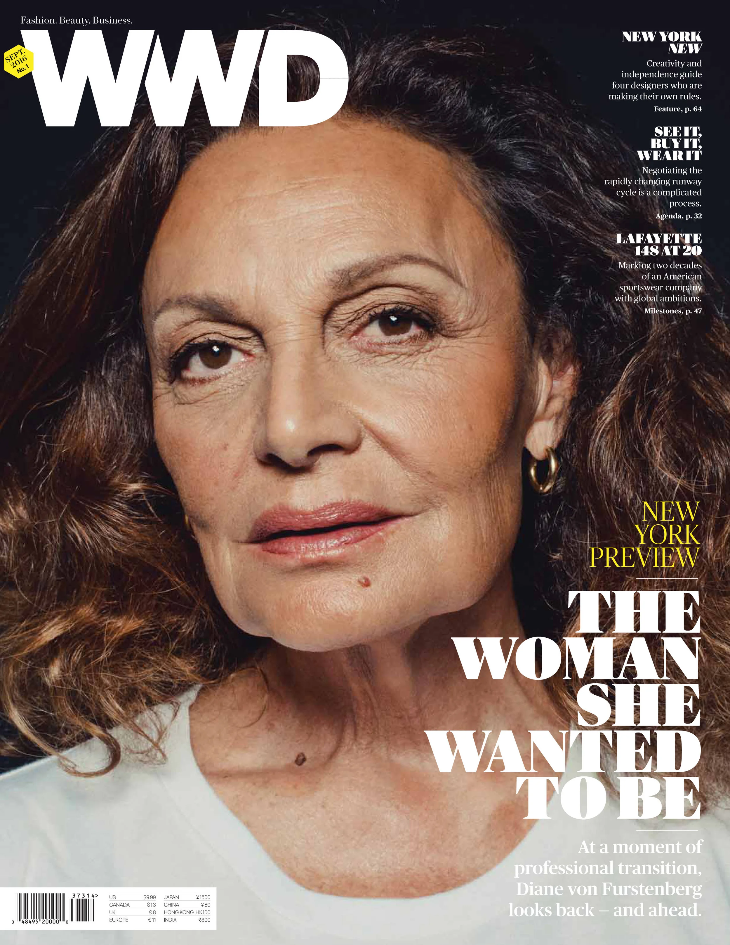 Diane von Furstenberg by Ryan Pfluger / WWD