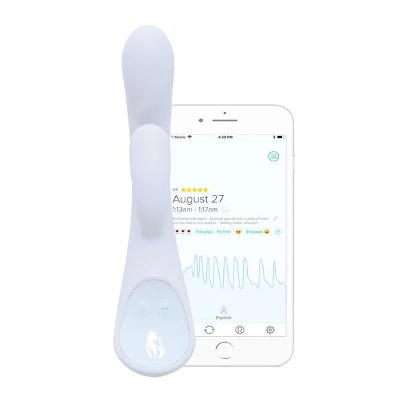 Lioness and its app which captures and displays orgasmic data.