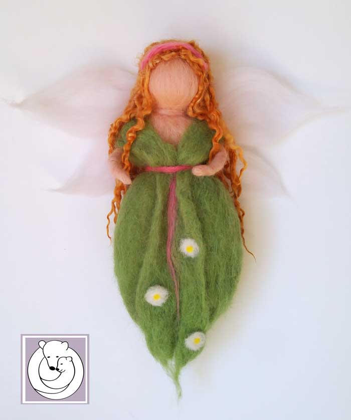 Flora Waldorf inspired fairy