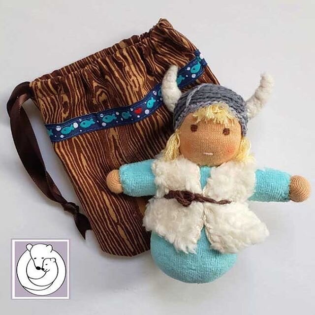 This little Viking made an appearance in my Etsy shop 😉