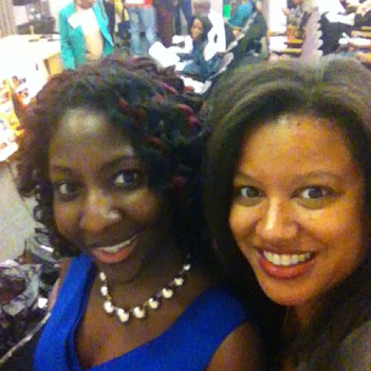 Selfie with filmmaker Rachel Miller-Bradshaw, On My Own .