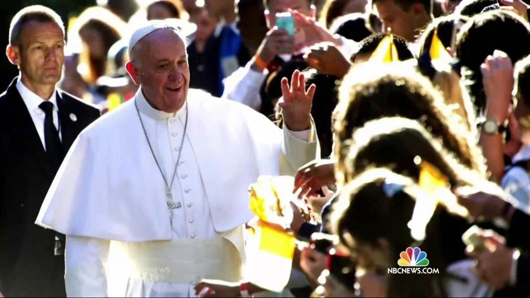 Pope Francis in NYC. Courtesy NBCNews.com.