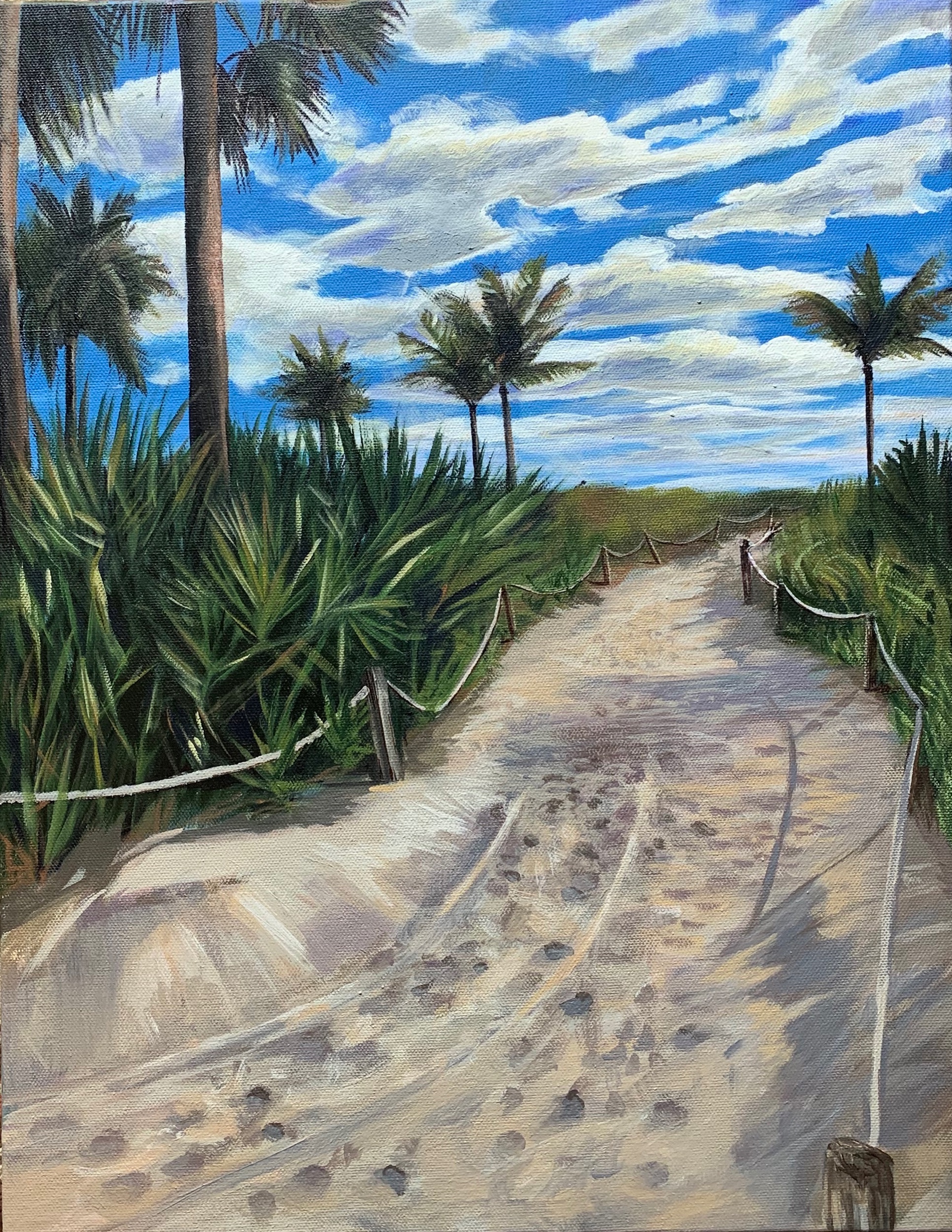 14”x18 acrylic on canvas 