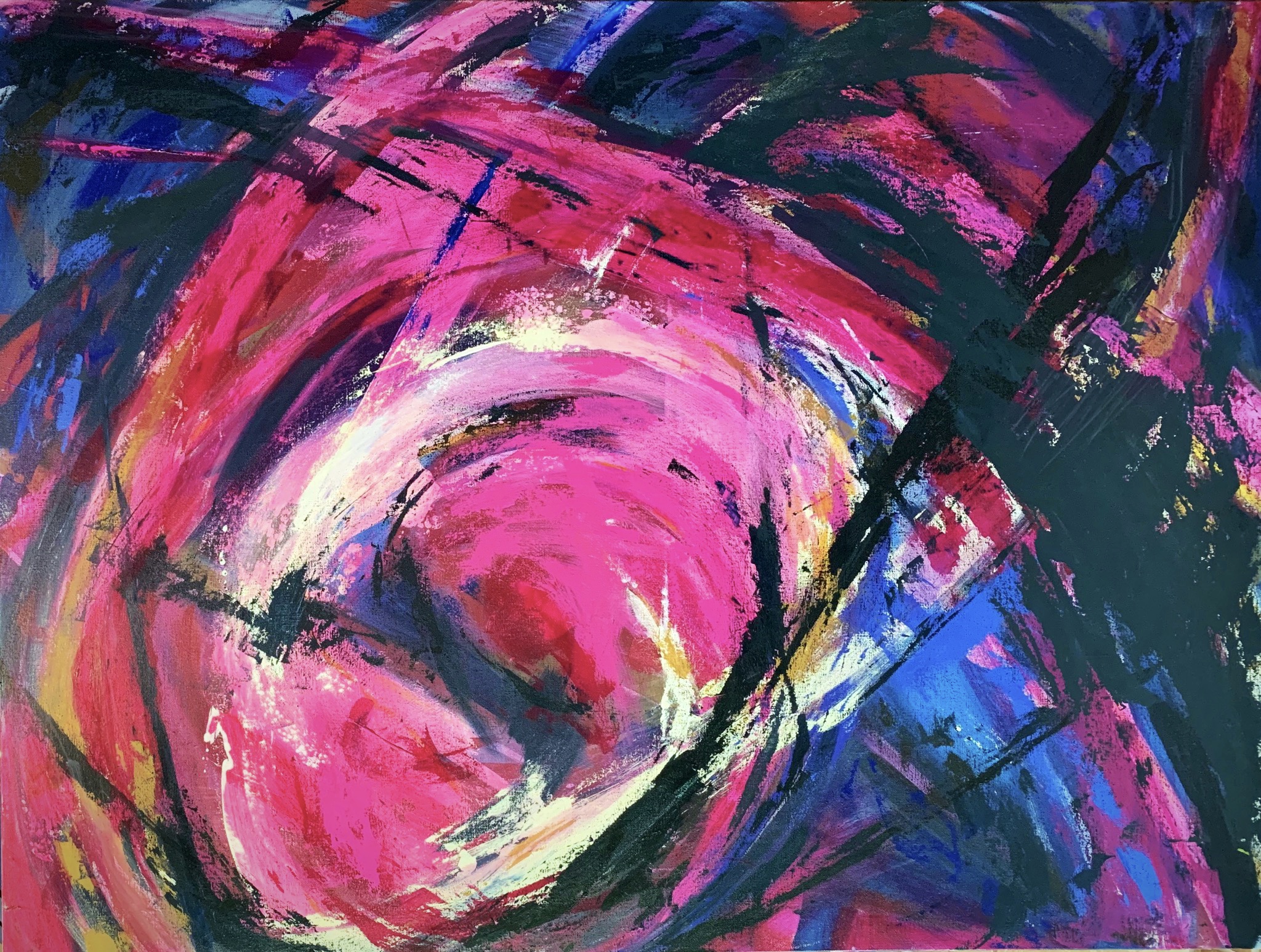 48”x36 acrylic on canvas 