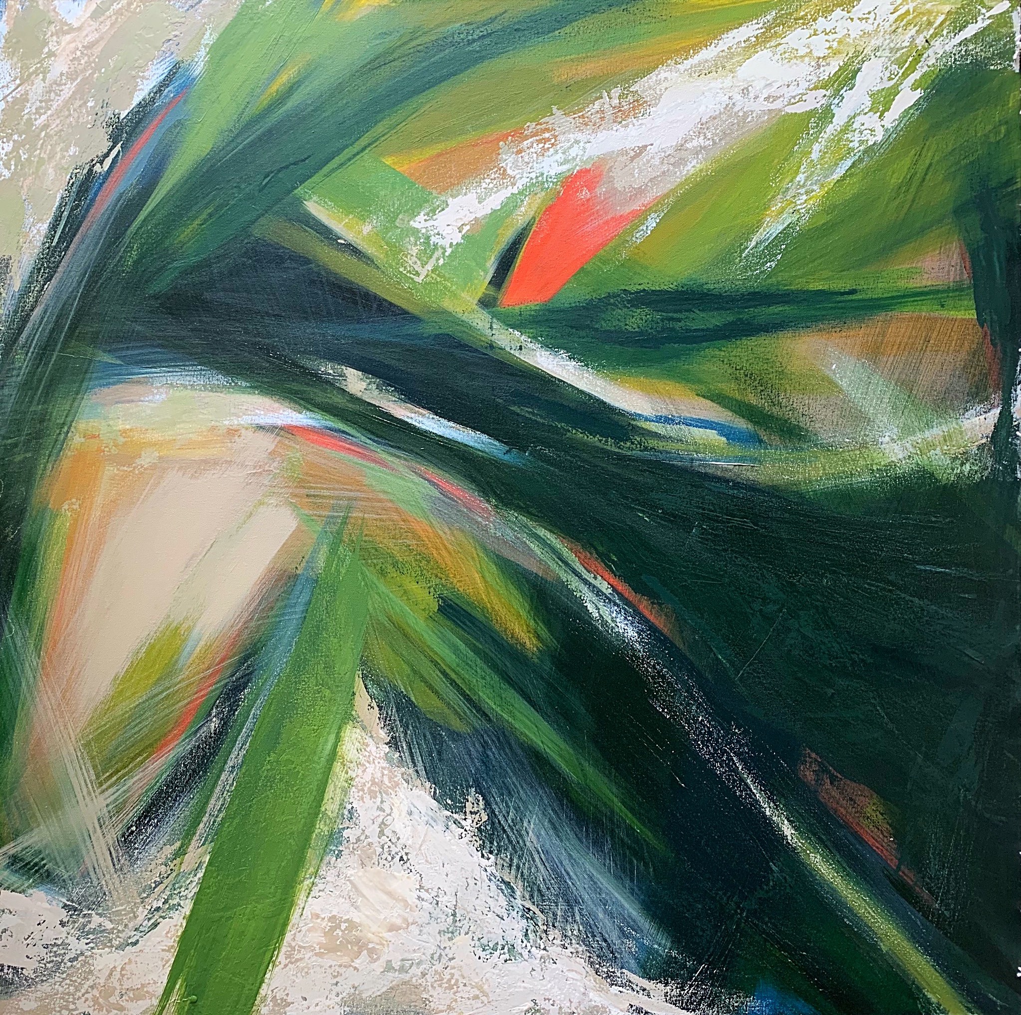 48”x48” acrylic on canvas 