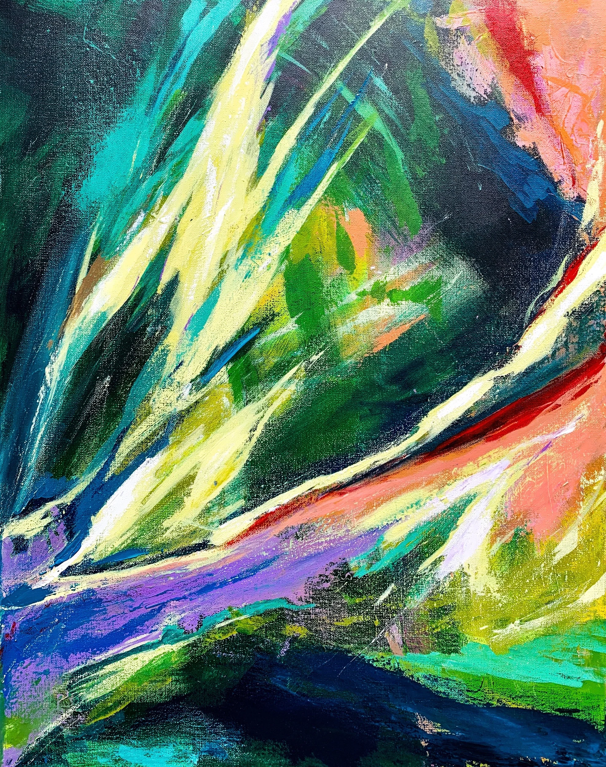 22”x28” acrylic on canvas 