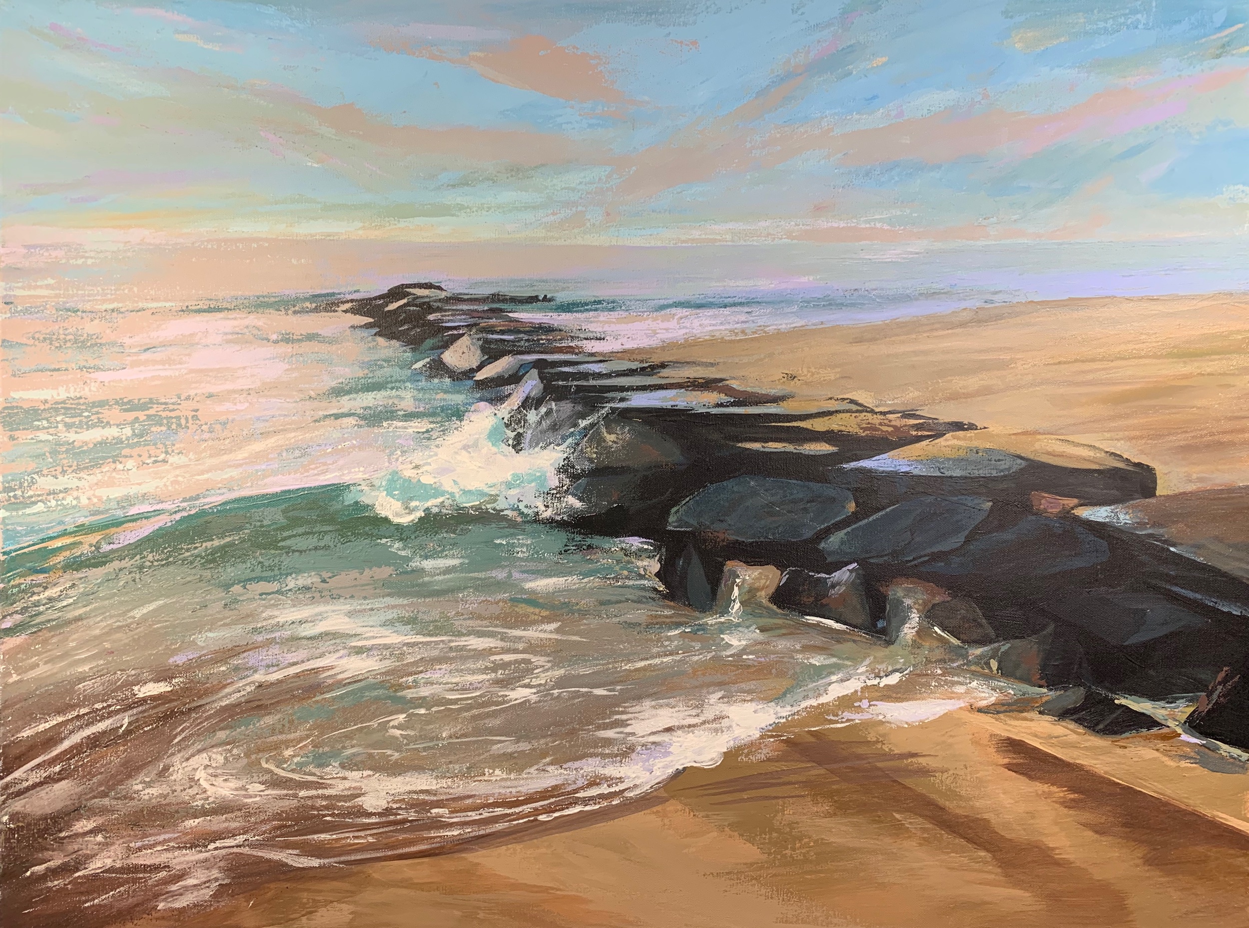 30”x40”acrylic on canvas 