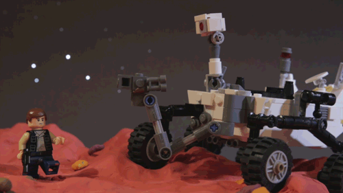 Mars Diffracts! Space Exploration