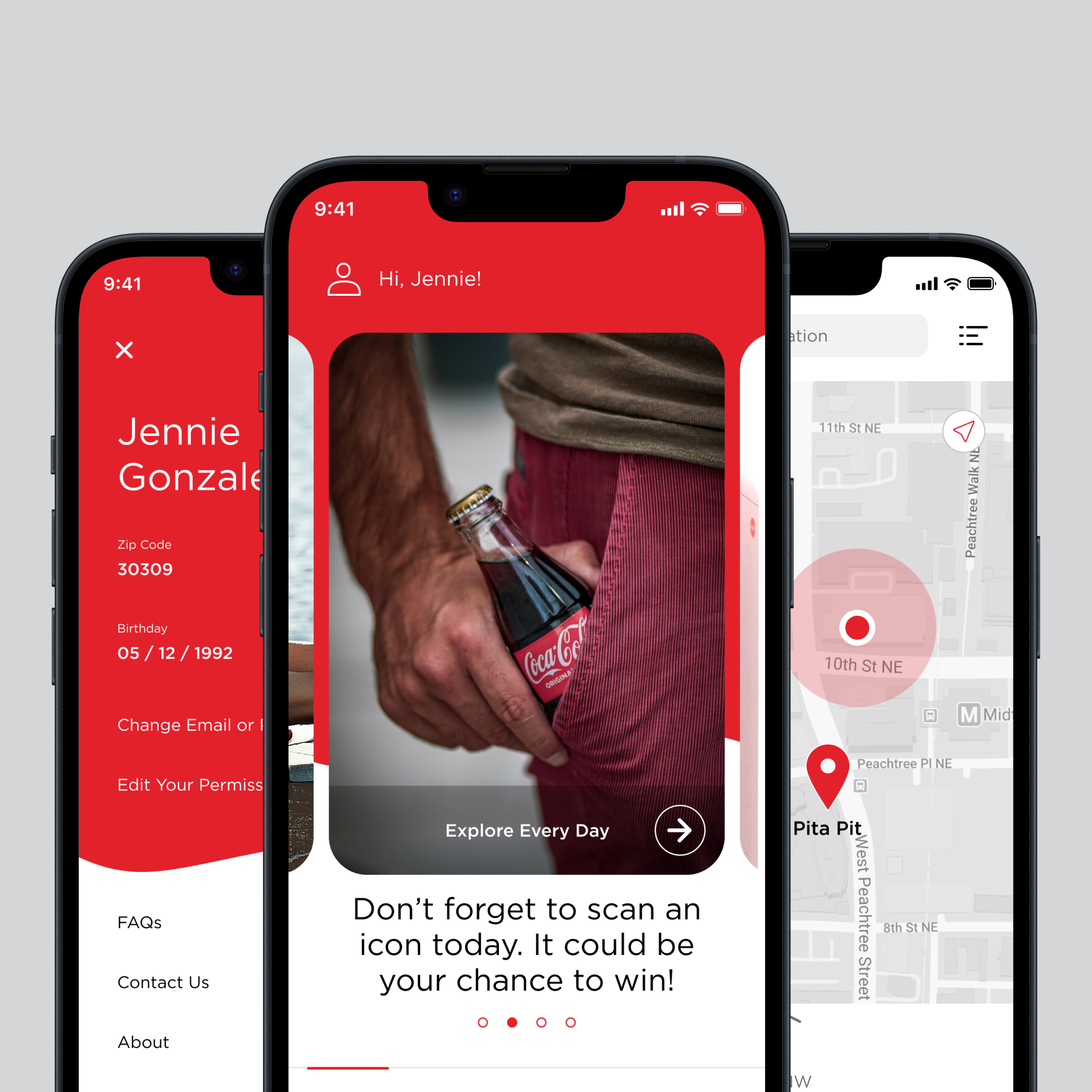 Coca-Cola App / Refresh