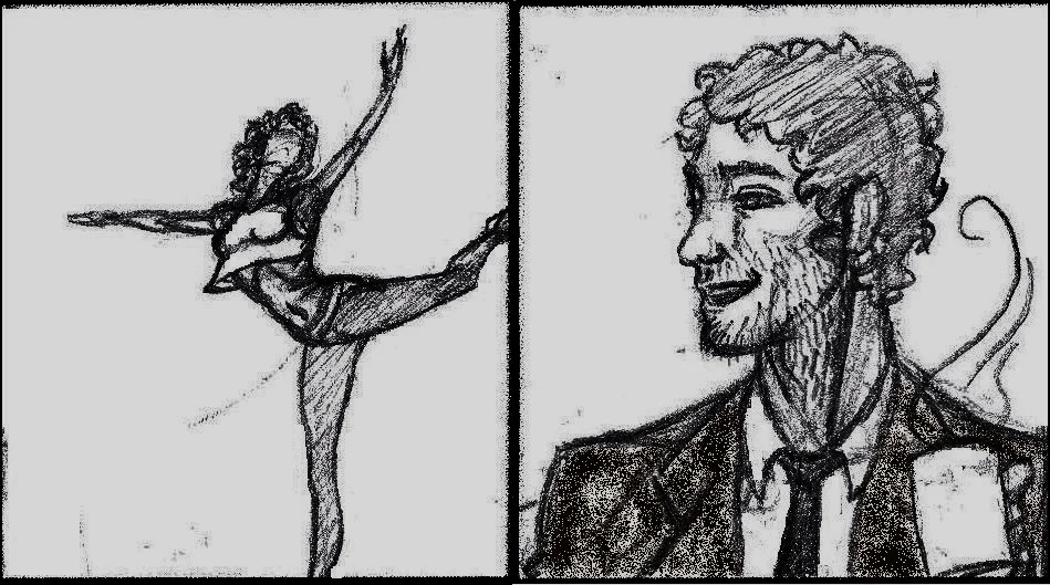April and Virgil, before they meet