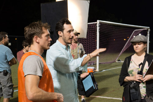 The director, well, directs.